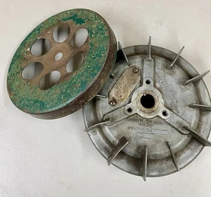 Vintage Victa Rotomo Wico Flywheel/Rotor, Cowl & Key, Magnets Good, 1 Fin Gone - Picture 1 of 8