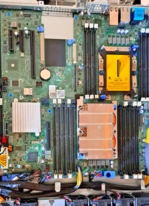 Dell Poweredge R440 6XDD1 06XDD1 Motherboard with CPU 1 Heatsink. - Picture 1 of 1