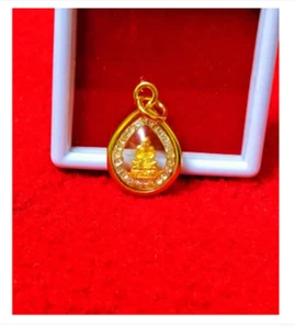 Phra LP Thuad Anhänger Thai Amulett Magie Buddha Mächtig Charm Liebe Glück Schutz - Bild 1 von 8