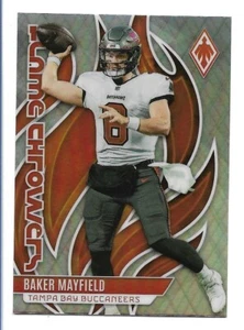 Panini Phoenix #FLA-14 2023 Baker Mayfield Flame Throwers Tampa Bay Bucs - Imagen 1 de 2