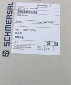 Neu Schmersal SRB301MC-24V Sicherheitsrelais 101190684 schneller Versand - Bild 1 von 4