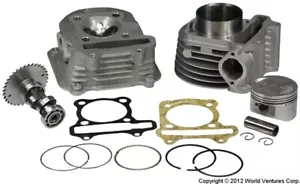 Cylinder and Head 61mm Alloy Big Bore Kit - for GY6 150cc Scooters - Picture 1 of 2