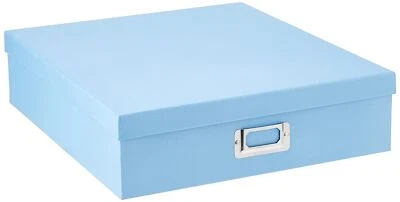 Caja de almacenamiento para álbumes de recortes Pioneer Jumbo, azul cielo Foto 1 de 4