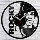 Rocky Music Vinyl Record Wall Clock Decor Fan Art Original Gift Handmade 1560