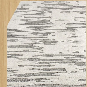 Alfombras anudadas a mano modernas contemporáneas vintage lavables para dormitorio bohemio - Imagen 1 de 5