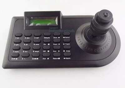 PTZ 4D 4 Axis Joystick Keyboard Controller RS485 Pelco-D/P CCTV Camera System - Image 1 of 4