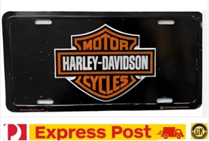 tin signs man cave shed garage - Harley Davidson license Plate Tin Sign - Gifts - Picture 1 of 2