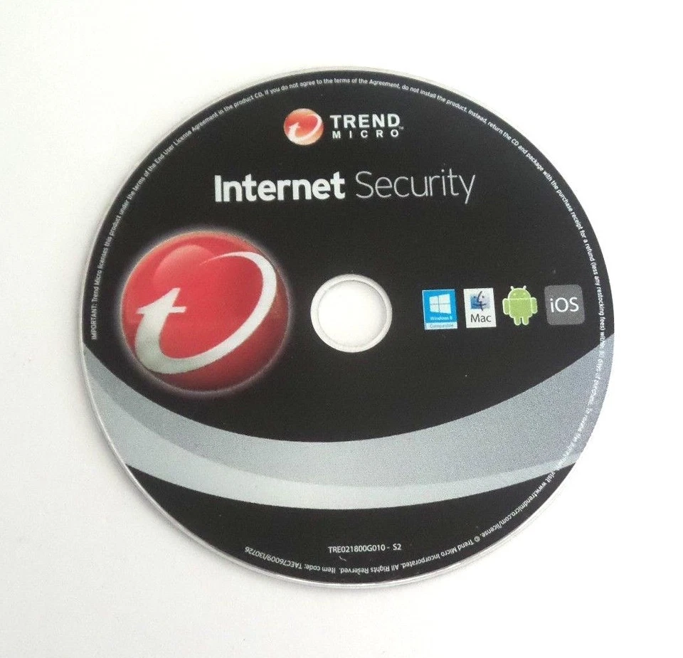 Trend Micro Internet Security (Windows 8/Mac/And/iOS, 3 Devices Protected) - Image 1 of 3