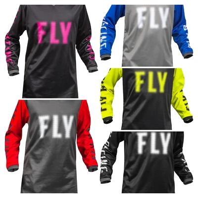 Camiseta deportiva de motocross juvenil Fly Racing F-16 2023 motocicleta MX moto ATV SXS moto de cross Foto 1 de 4