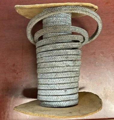 Garlock Carbon Fiber Pump Packing PTFE Impregnated, 3/8" cross section, 25 feet. - Image 1 of 2