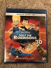 New listing
		Meet the Robinsons 3D(Blu-ray/DVD,2011, 3-Disc Set,digital Sheet) NO Slipcover