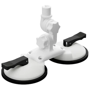 TravelConnector 3D2SL - Support basculant 3D avec double pied d'aspiration, filetage 1" x 14 BSF, 2 - Photo 1/5