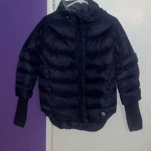 Mountain Hardwear Packdown Parka Puffer Jacket Blue Size Small Insulated - Picture 1 of 11