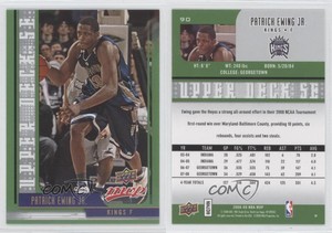2008-09 Upper Deck MVP Upper Deck SE Patrick Ewing Jr #90 Rookie RC