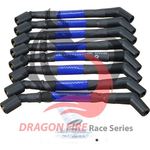 DRAGON FIRE Performance High Temp Plug Wire Set for Chevy LS Round / Square Coil - Picture 1 of 7