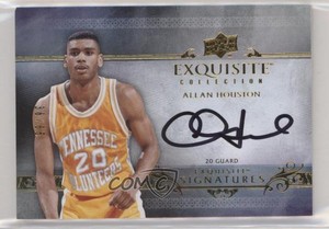 2013-14 Upper Deck Exquisite Collection Signatures /65 Allan Houston #ES-AH Auto