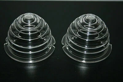 Pair Early Clear Indicator Glass Lenses Fits Mercedes W121 W120 190sl Ponton - Image 1 of 2