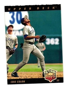 1993 Upper Deck #14 Cris Colon Texas Rangers - Picture 1 of 2