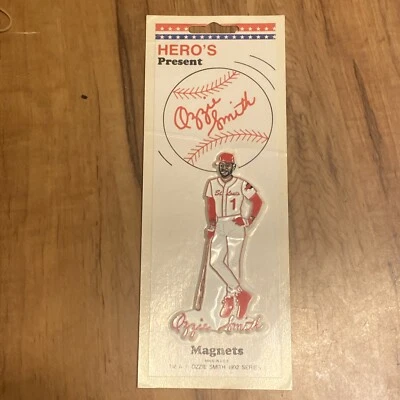 1992 Ozzie Smith кардиналов HOF магнит герой подарок - очень редкая! - Изображение 1 из 3
