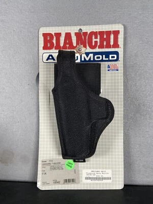 BIANCHI ACCUMOLD HOLSTER VANGUARD MODEL 7115 Large Glock 19 23 #18539 SZ 11 LH - Image 1 of 4