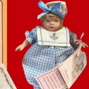 PAULINE BJONNESS JACOBSEN DOLL CHRISTOPHER SAILOR BOY RARE LTD EDITION SIGNED - Picture 1 of 15