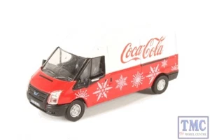 76FT030CC Oxford Diecast OO Gauge Ford Transit LWB High Coca Cola Xmas - Picture 1 of 1