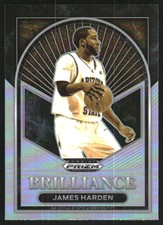 2023-24 Panini Prizm Draft Picks Brilliance Prizms Silver #16 James Harden 