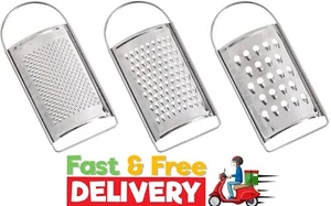 3 X Stainless Steel MINI CHEESE GRATER Slicer Zester Peeler Dicer Fruit Cutter   - Picture 1 of 2