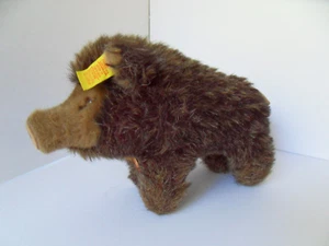 Steiff Wildschwein Schwein alle Ids Stofftier Made in Germany 2400 - Bild 1 von 5