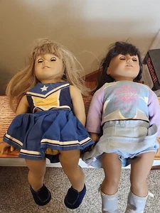 Lote De 2 Muñecas American Girl Muñecas Pleasant Company Vestidas American Girl Lote - Imagen 1 de 24