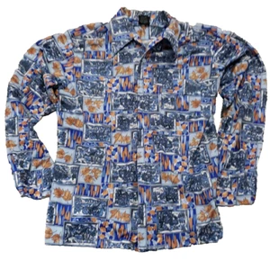 Joel Disco Shirt Vintage Movie TV Prop Clothing Costume 70s Retro Mens Large - Picture 1 of 7