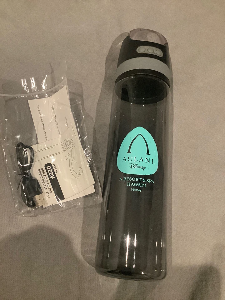 Botella de agua DISNEY AULANI Oozy Audio con altavoz Bluetooth 25 oz * TOTALMENTE NUEVA Foto 1 de 1