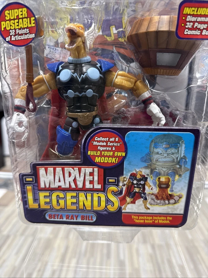 Marvel Legends Beta Ray Bill Modok Serie BAF Toy Biz 2006 ¡Nuevo Raro! Foto 1 de 1