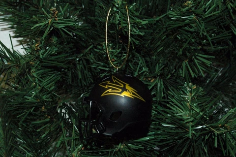 Arizona State Sun Devils Football Helmet Christmas Ornament Cover