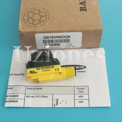1Шт для Banner Engineering QS18VN6DQ8 Фотоэлектрический Датчик Переключатель Доставка по США - Изображение 1 из 4
