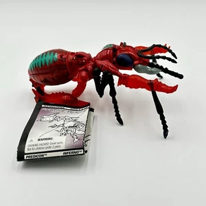 1997 Transformers Beast Wars Mega Class Evil Predacon Inferno Action Figure Toy - Picture 1 of 10