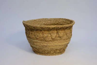 NE Native Basket, possibly MicMac; Early 20th century; 7" x 12 1/2" x 9 1/4" - Image 1 of 4