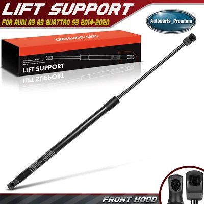 1x Front Hood Lift Support Shock Strut for Audi A3 A3 Quattro S3 S3 2015-2020 - Image 1 of 4