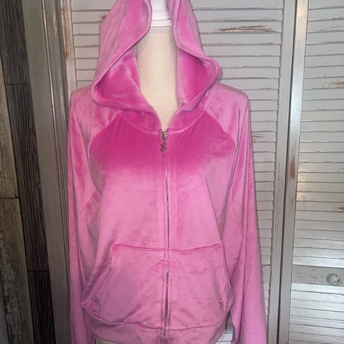 UNDERCOVER Victoria Secret On Point velluto rosa nuovo con etichette Hoddie XL