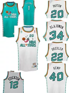 Adidas Throwback 1995 All Star Swingman 7484A Jersey Collection New Tags - Picture 1 of 40