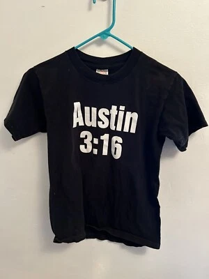 Camisa Stone Cold Steve Austin Calavera WWF WWE Juvenil Grande 14-16 Foto 1 de 4