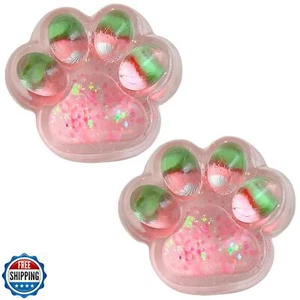 2PCS Taba Squishy,Cat paw,Very Sticky and Soft Squishy,Various Styles taba Sq - Picture 1 of 5