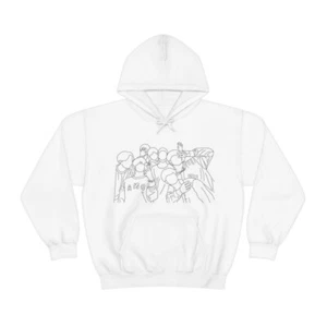 Bts Hooded Sweatshirt - Picture 1 of 10