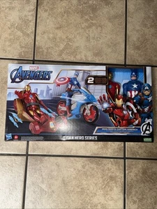 Marvel Avenger Titan Hero Series Iron Man & Captain America Figure & Vehicle Set - Picture 1 of 2