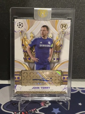 Topps Reverence John Terry Autograph /50 Chelsea Champions League - Image 1 of 2