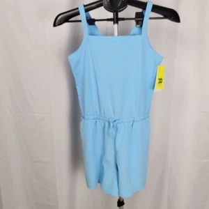 Girls' Blue Woven Romper - All In Motion L (10/12) NWT - Picture 1 of 11