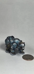 plastic armor bear painted mini D&D miniature dungeons and dragons - Imagen 1 de 4