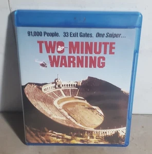 Two-Minute Warning (1976) Blu-ray Shout Factory Charlton Heston Action Thriller - Picture 1 of 3