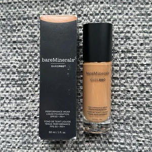 Bare Minerals Barepro Performance Wear Liquid Foundation SPF20 30ml - Clove 28 - Picture 1 of 4
