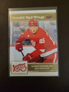 2025-26 Detroit Red Wings Centennial Elmer Soderblom Gold - Picture 1 of 2